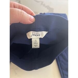 $23 Joules Kid's Girl's Blue Luxe Artwork Leggings Pants Size 4